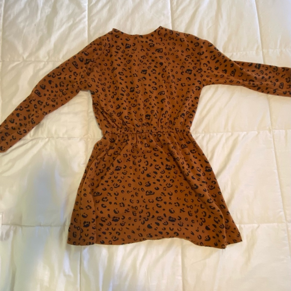 Cheetah print dress